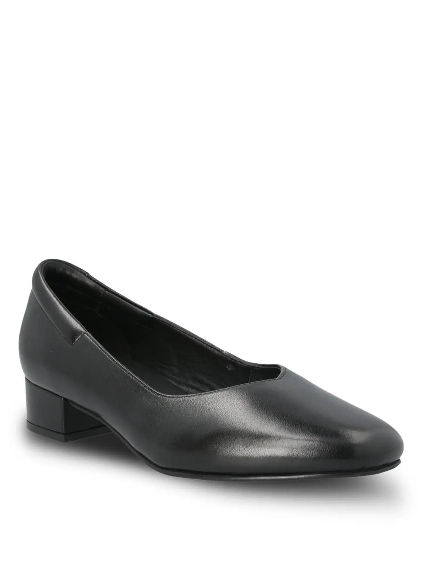Zapato Cuero Mujer Eleven Negro 2