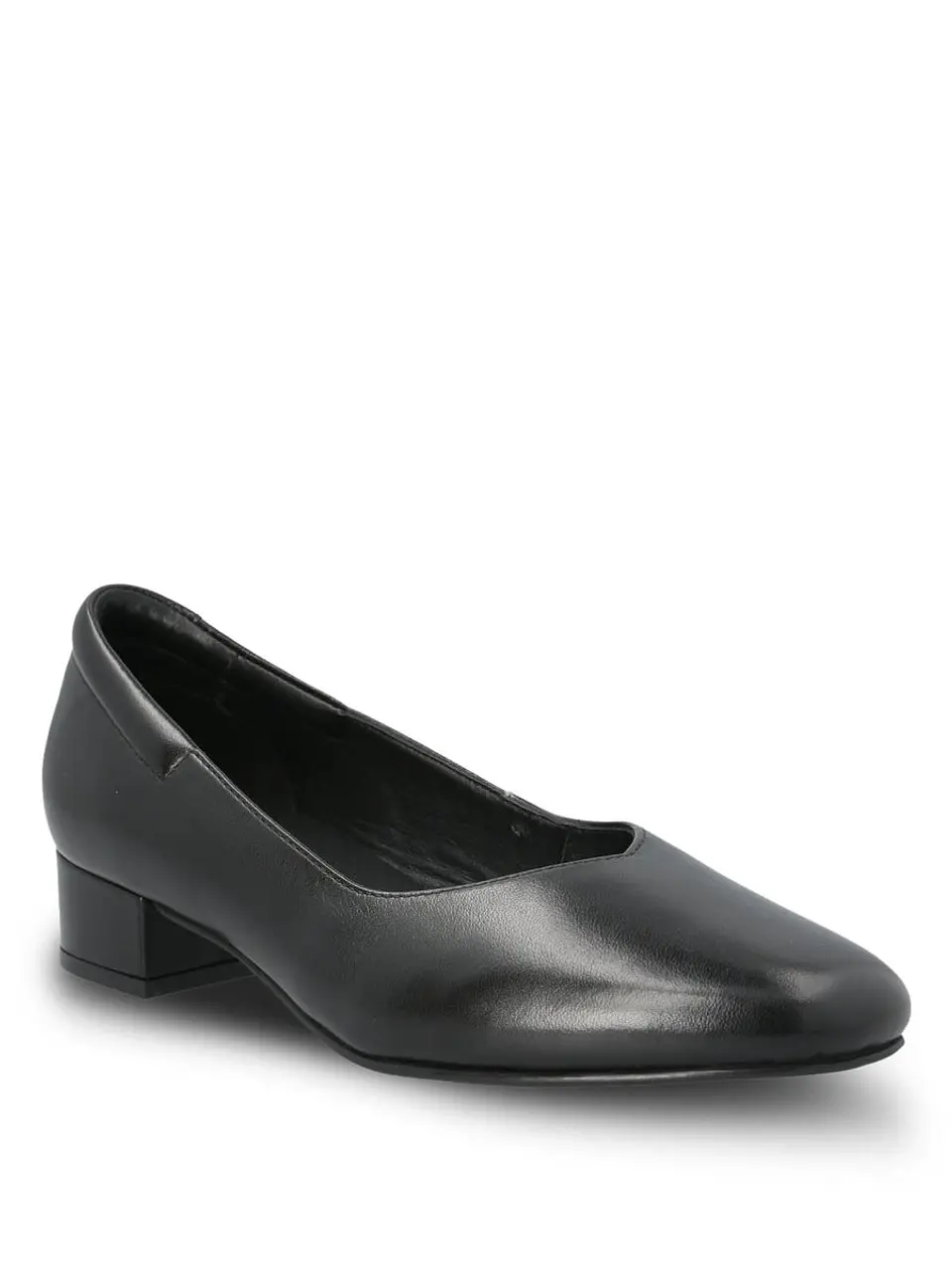 Zapato Cuero Mujer Eleven Negro 2