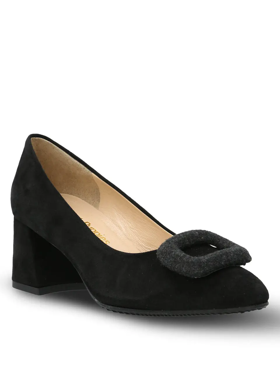 Zapato Brunate Cuero Mujer Alonza Negro 2