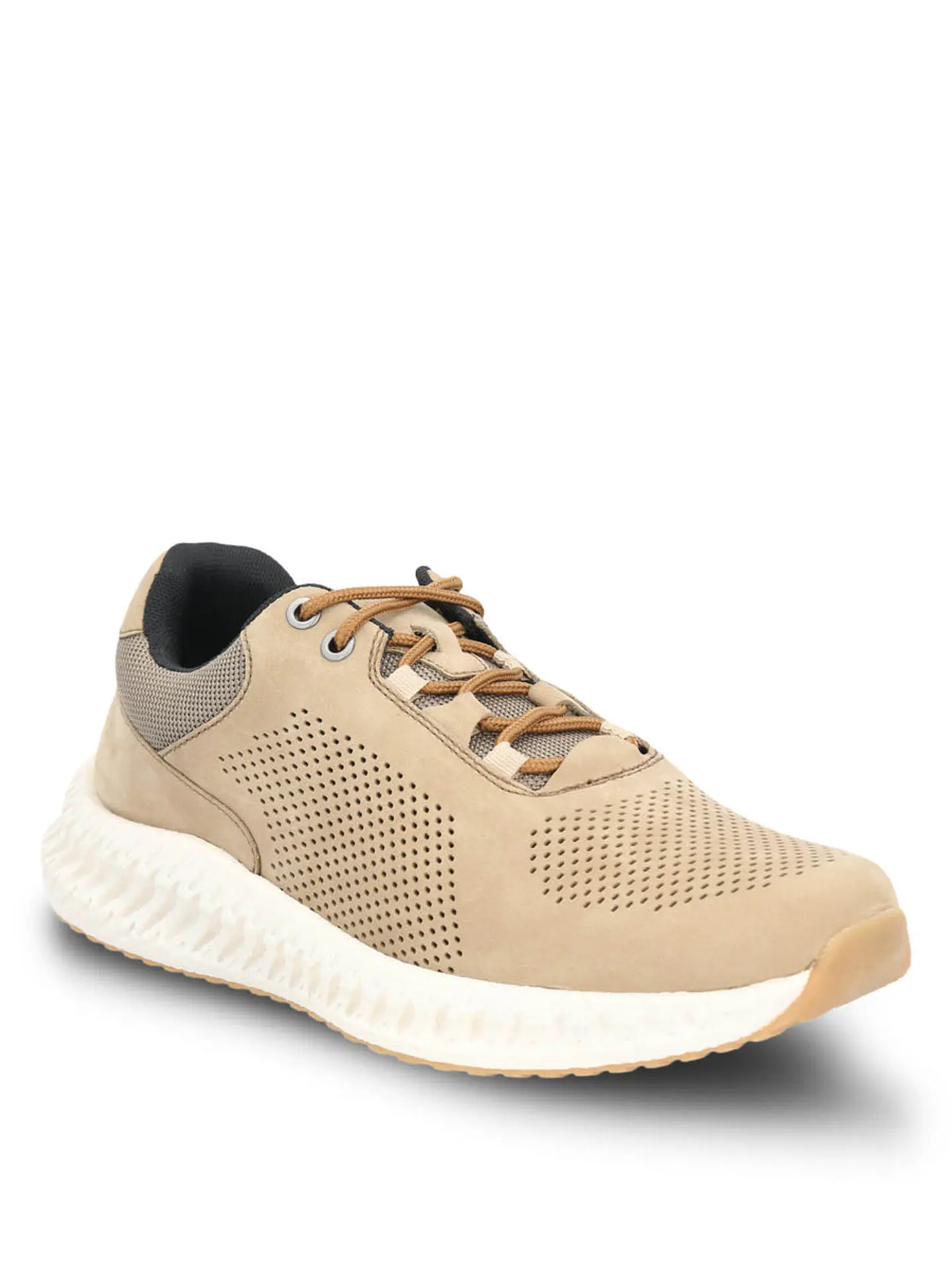 Zapatilla Cuero Hombre Spinal Lthr Lace Gris Claro 1