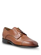 Zapato Italiano Hombre Cuero Morati Café - Miniatura 2