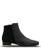 Botin Brunate Cuero Mujer Renata Azul - Miniatura 1