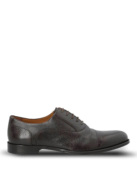 Zapato Italiano Hombre Cuero Padua Café