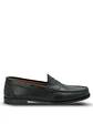 Mocasin Cuero Hombre Italiano Cazzoli Negro - Miniatura 1