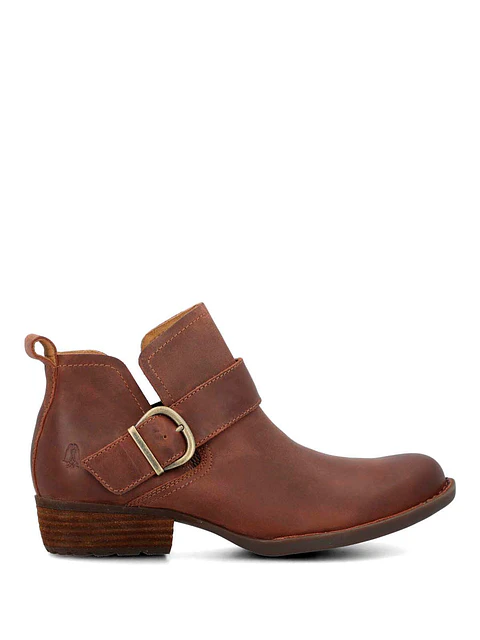 Botin Cuero Mujer Raquel Café