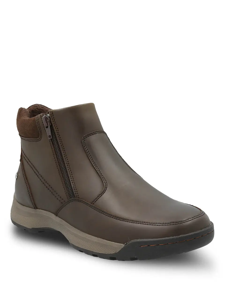 Botin Cuero Hombre Chief Café 1