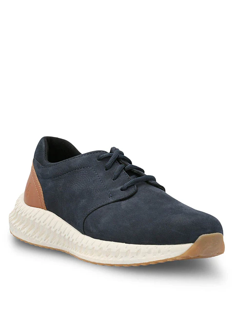 Zapatilla Cuero Spinal Discover Azul