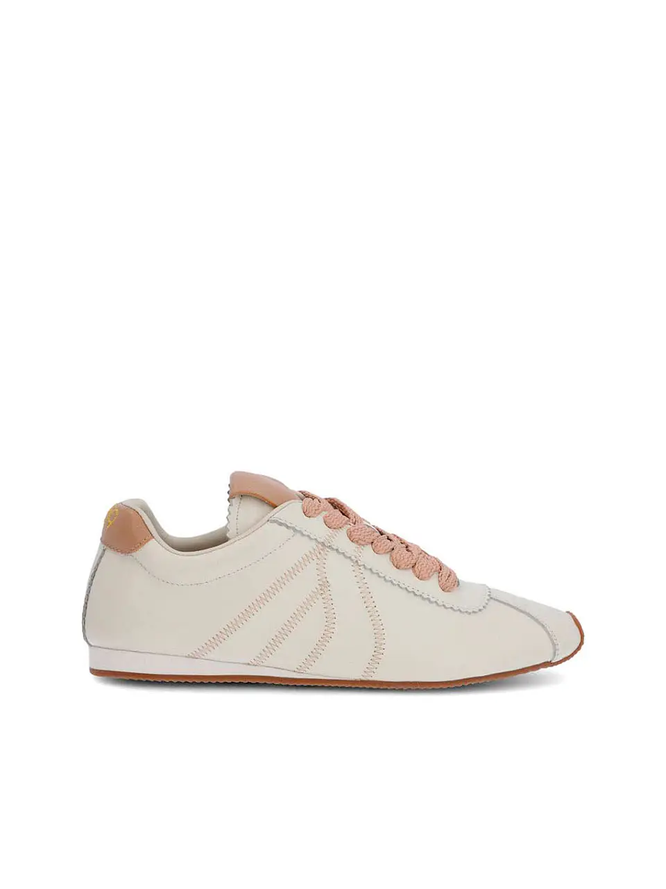 Zapatilla Cuero Mujer Bonik Beige 1