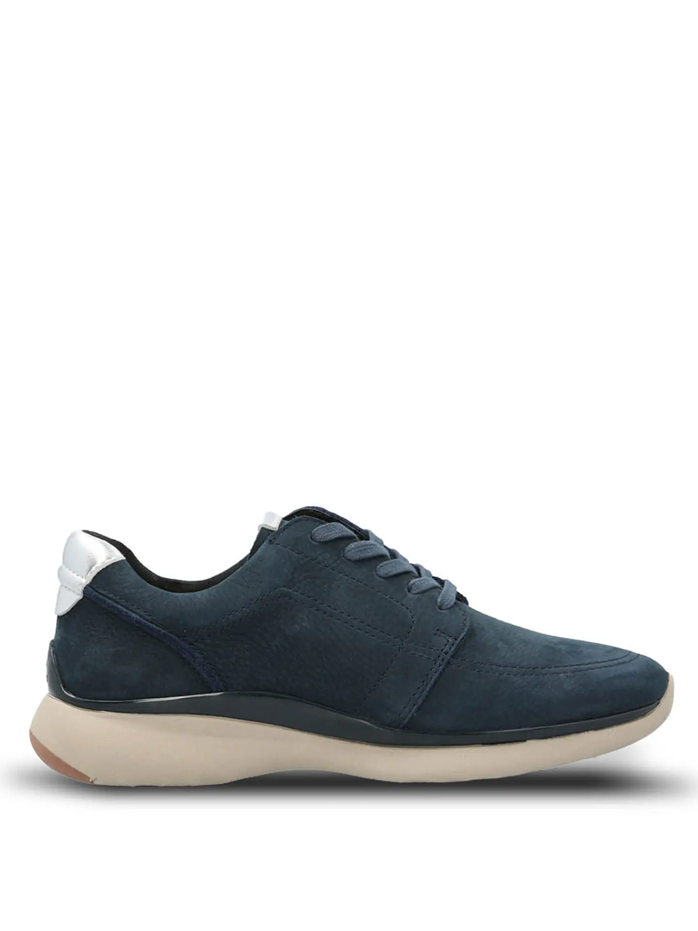 Zapatilla Cuero Mujer Goss Azul 1