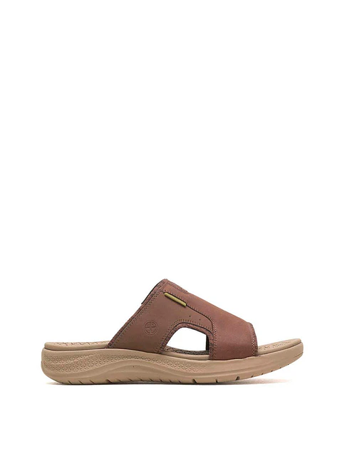 Sandalia Activate Slide Hombre Café Oscuro