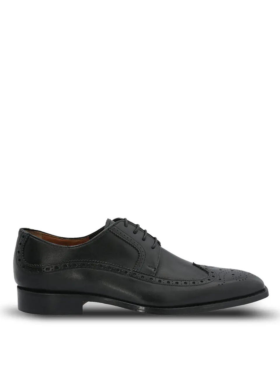Zapato Vestir Cuero Hombre Marino Negro 1