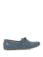 Mocasin Mujer Elian Azul - Miniatura 1