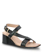Sandalia Vestir Cuero Mujer Caterina Negro - Miniatura 2