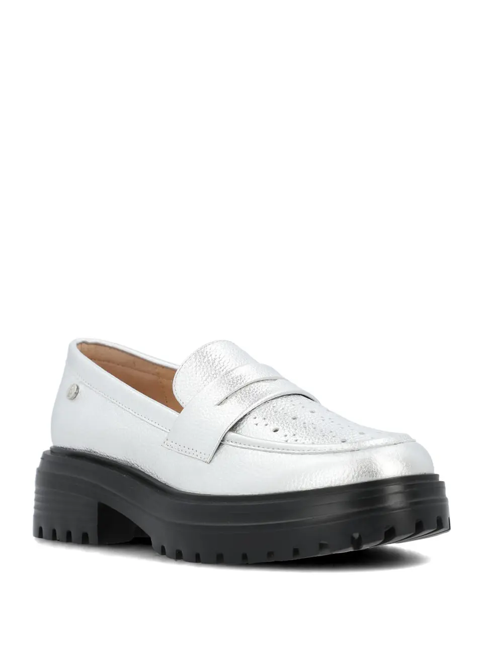 Mocasin Mujer Eneas Metalizado 2
