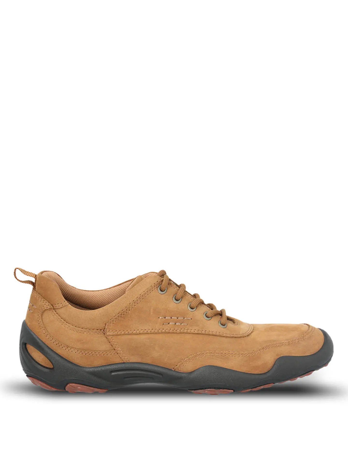 Zapatilla Cuero Hombre Mills Café Claro 1