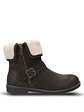 Botin Cuero Mujer Claire Café - Miniatura 1