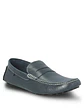 Mocasin Cuero Hombre Lotus Azul Oscuro - Miniatura 2