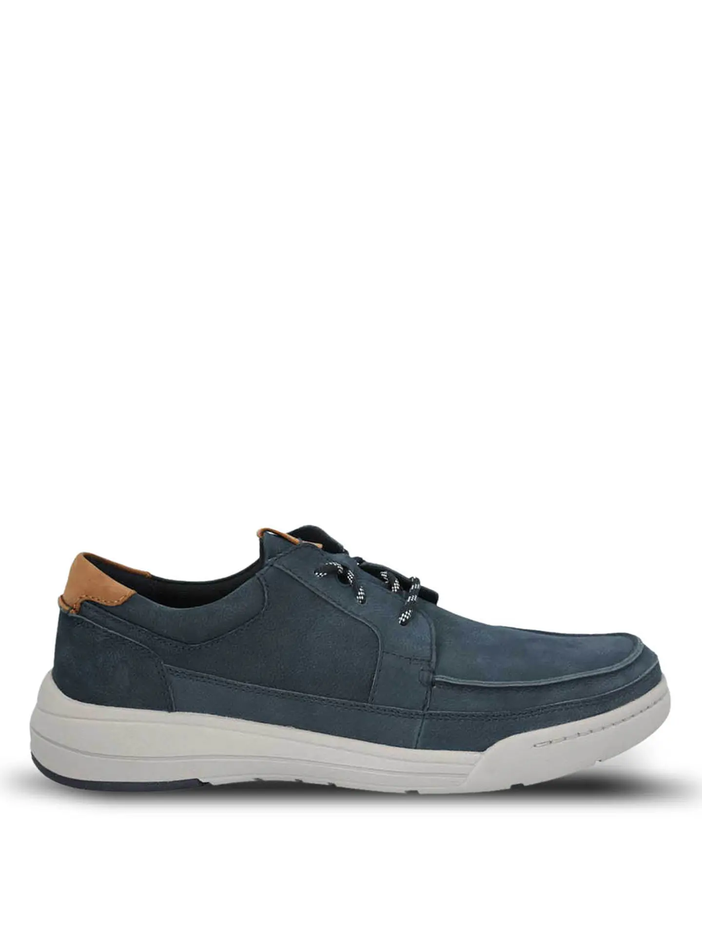 Zapato Cuero Hombre Fontier Azul Oscuro 1