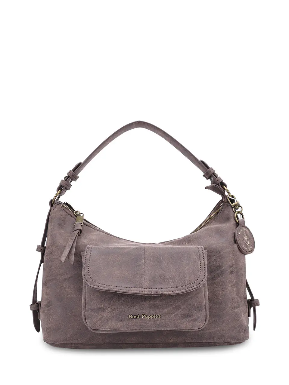 Cartera Ecocuero Mujer Dover Hobo Café 1
