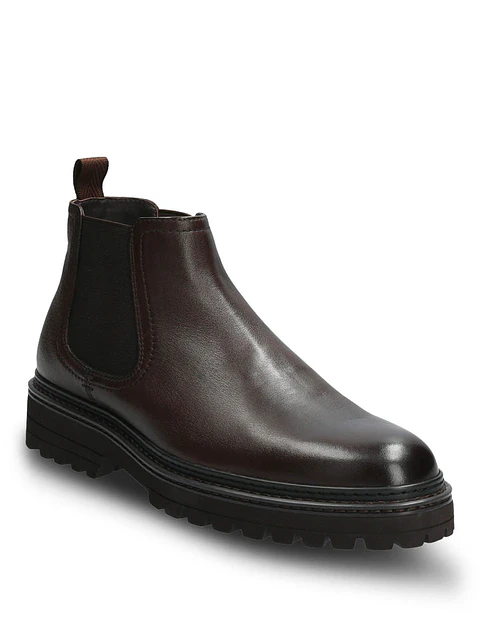 Botin Cuero Hombre Fort Café
