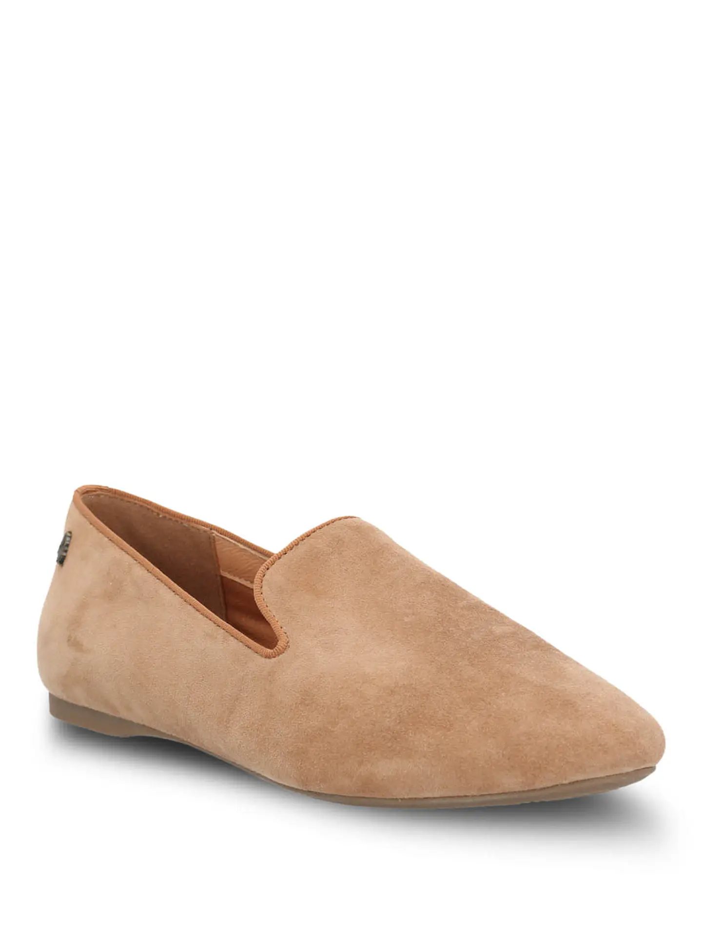 Mocasin Cuero Mujer Oda Café 2