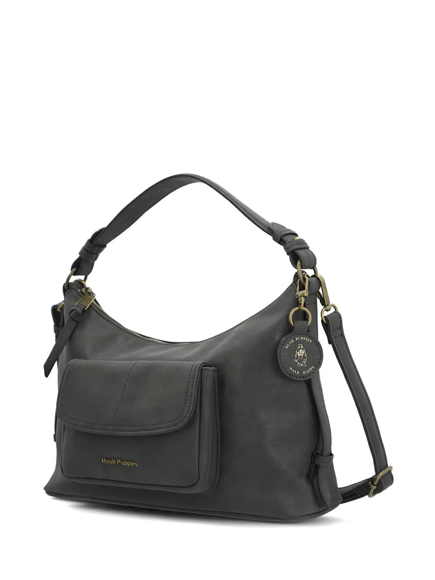 Cartera Ecocuero Mujer Dover Hobo Negro 2