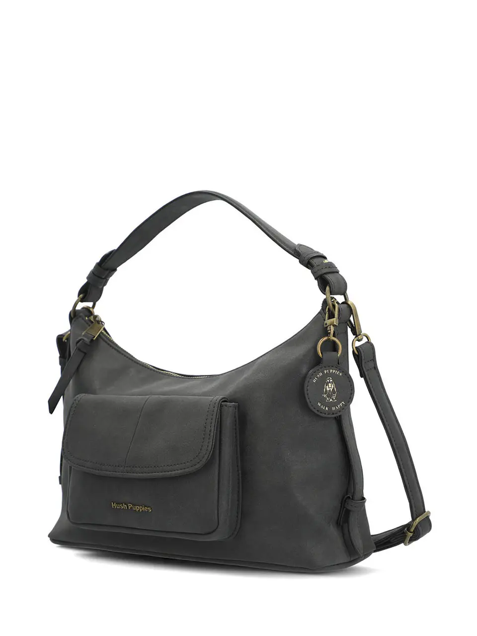 Cartera Ecocuero Mujer Dover Hobo Negro 2
