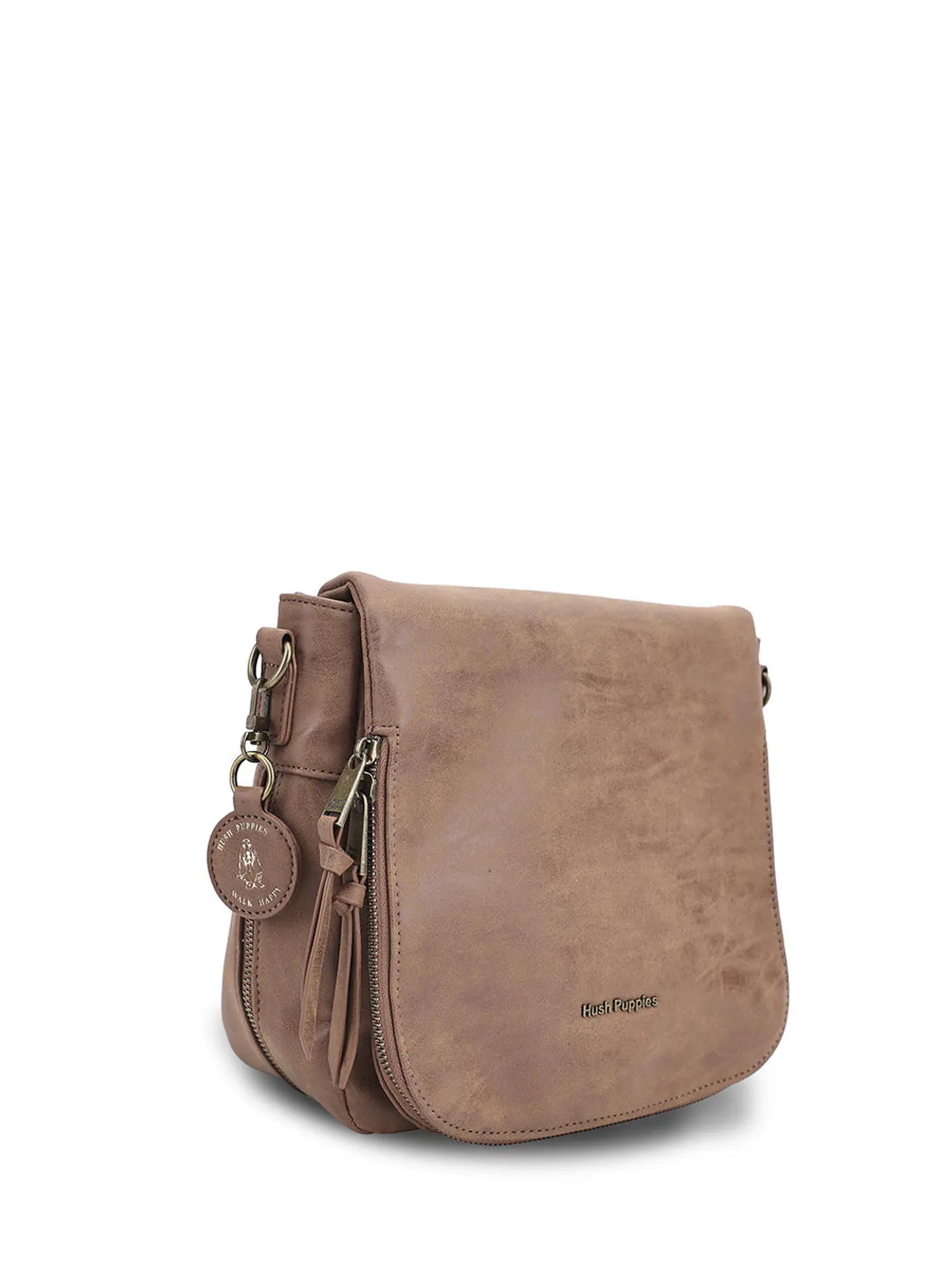 Cartera Ecocuero Mujer Derby Cross Café 2