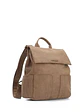 Mochila Ecocuero Mujer Dallas Back Café - Miniatura 2