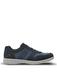 Zapatilla Cuero Hombre Spinal Wave Azul - Miniatura 1