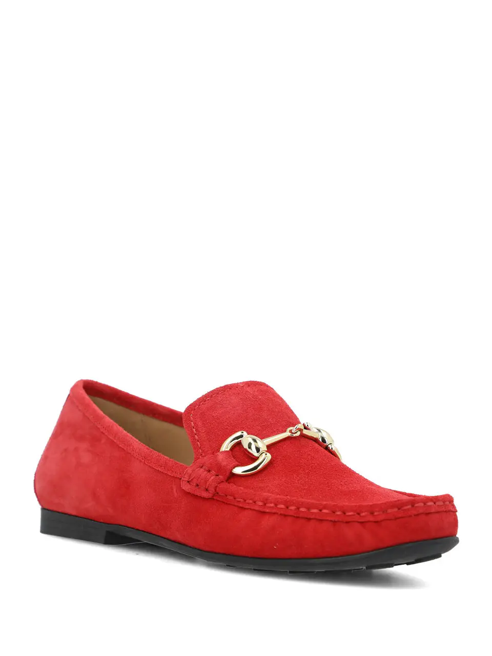 Mocasin Mujer Lonera Rojo 2