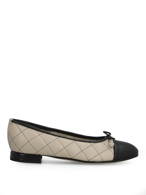 Ballerina Mujer Carmerin Beige/Crudo