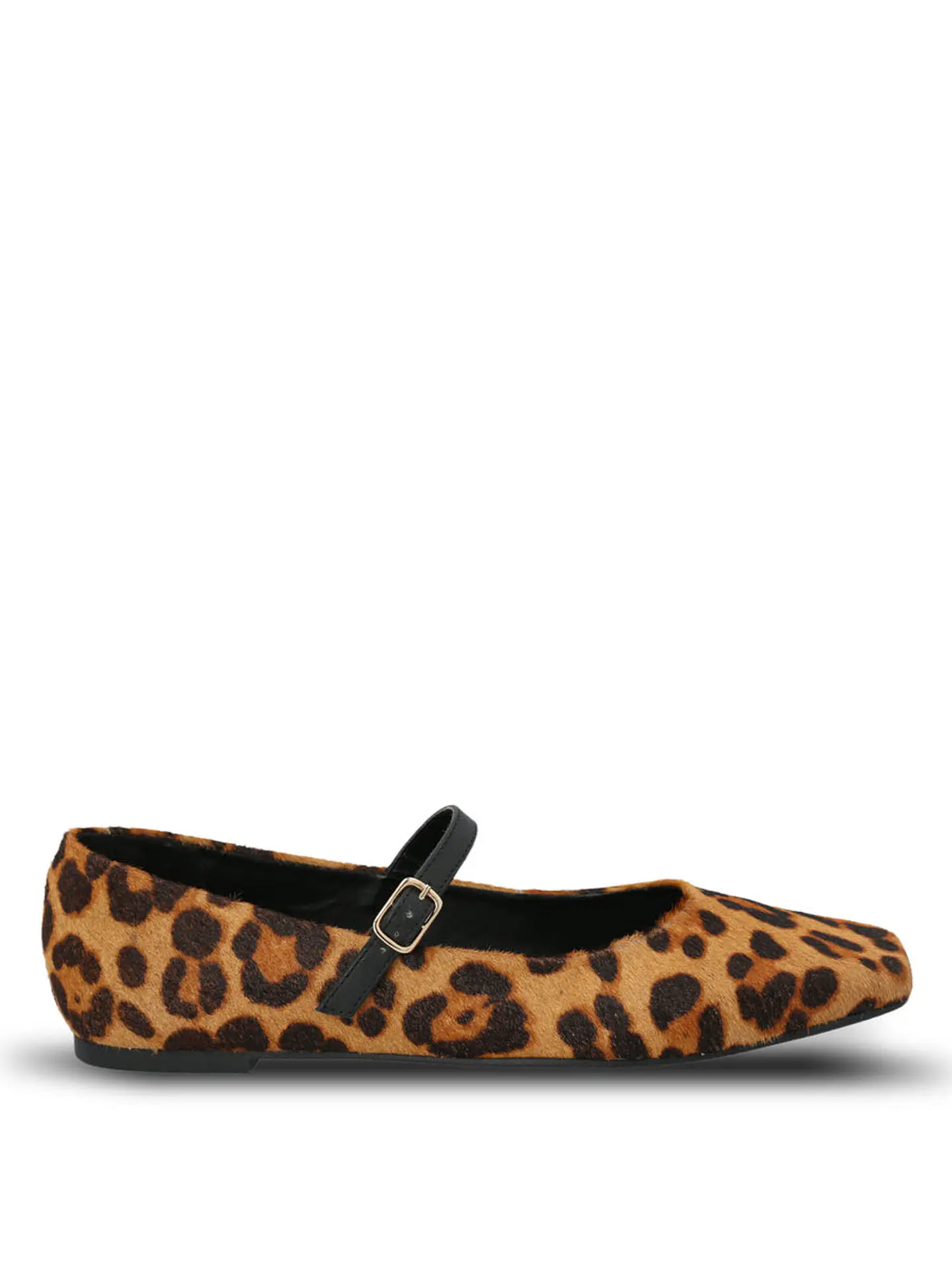 Ballerina Cuero Mujer Lovere Leopardo 1