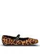 Ballerina Cuero Mujer Lovere Leopardo - Miniatura 1