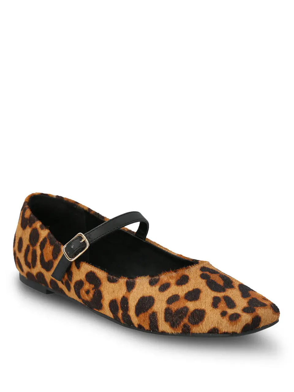 Ballerina Cuero Mujer Lovere Leopardo 2