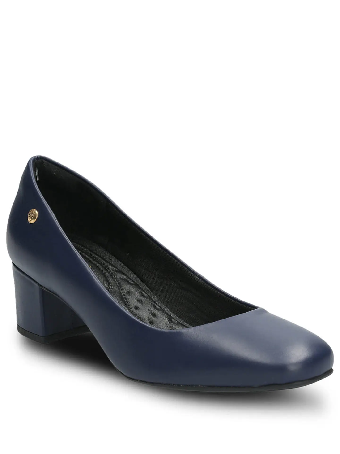 Zapato Cuero Mujer Manson Azul 2