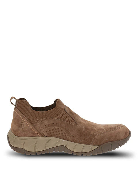 Slip On Cuero Hombre Munson Café Oscuro