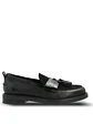 Mocasin Italiano Cuero Mujer Wyatt Negro - Miniatura 1