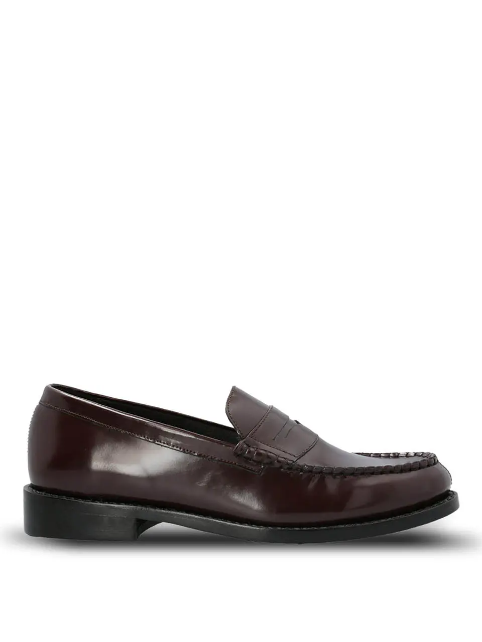 Mocasin Cuero Hombre Kent Burdeo 1