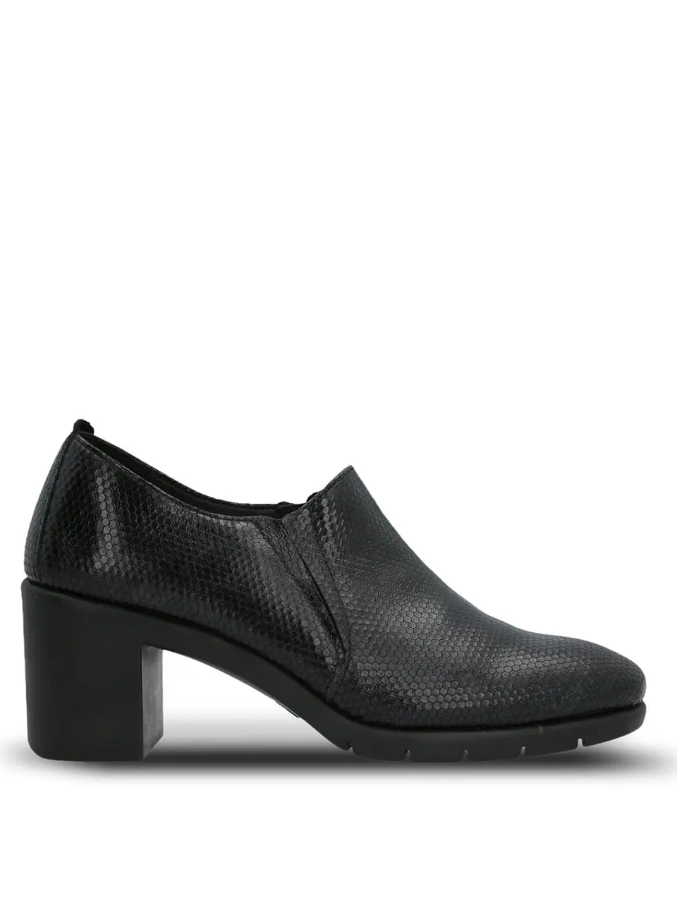 Zapato Cuero Mujer Neli Negro 1