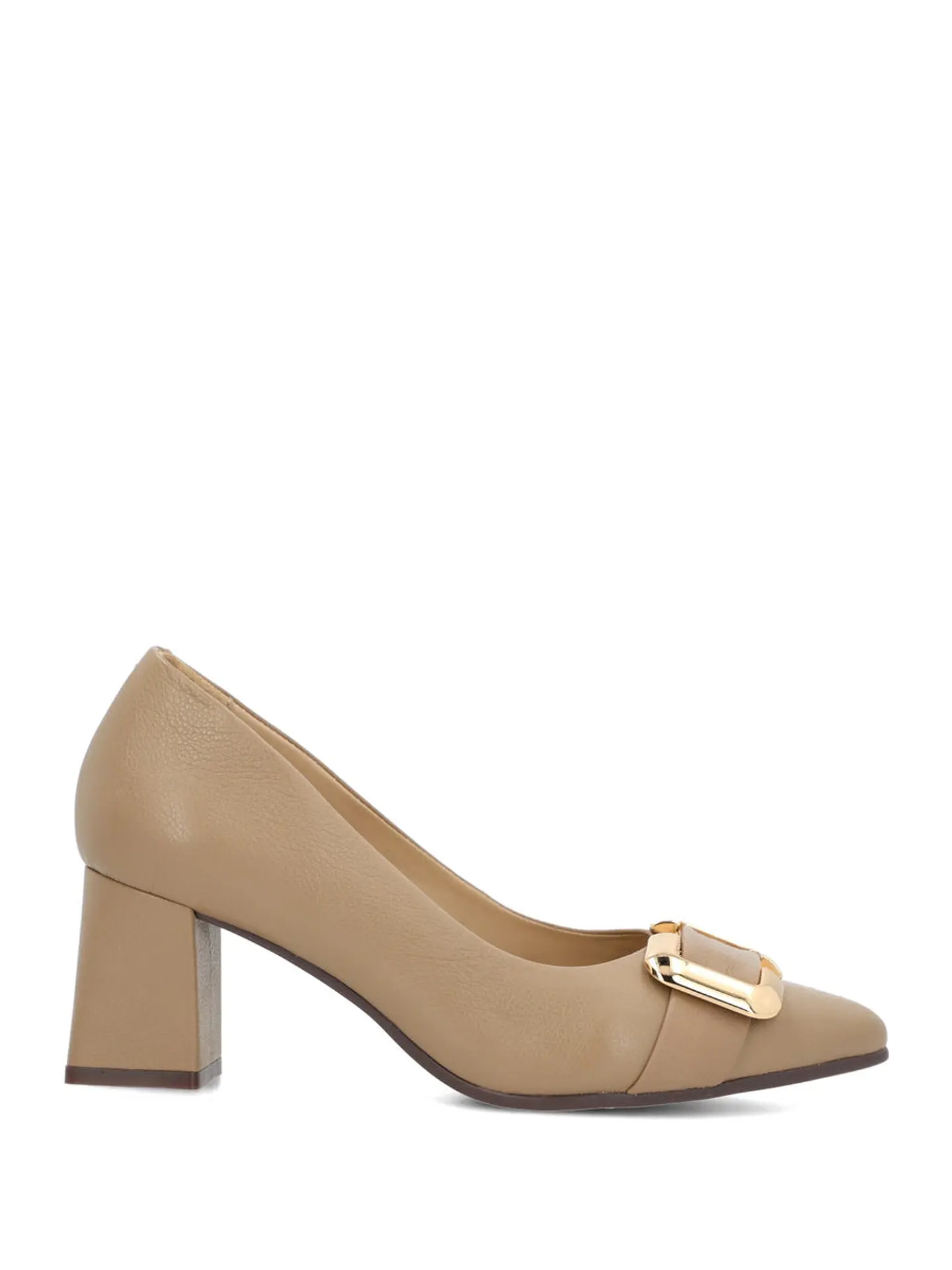 Zapato Mujer Helara Cuero Beige/Crudo 1