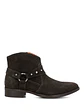Botin Cuero Mujer Alvania Café - Miniatura 1