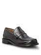 Mocasin Hombre Italiano Cuero Cilento Café Oscuro - Miniatura 2
