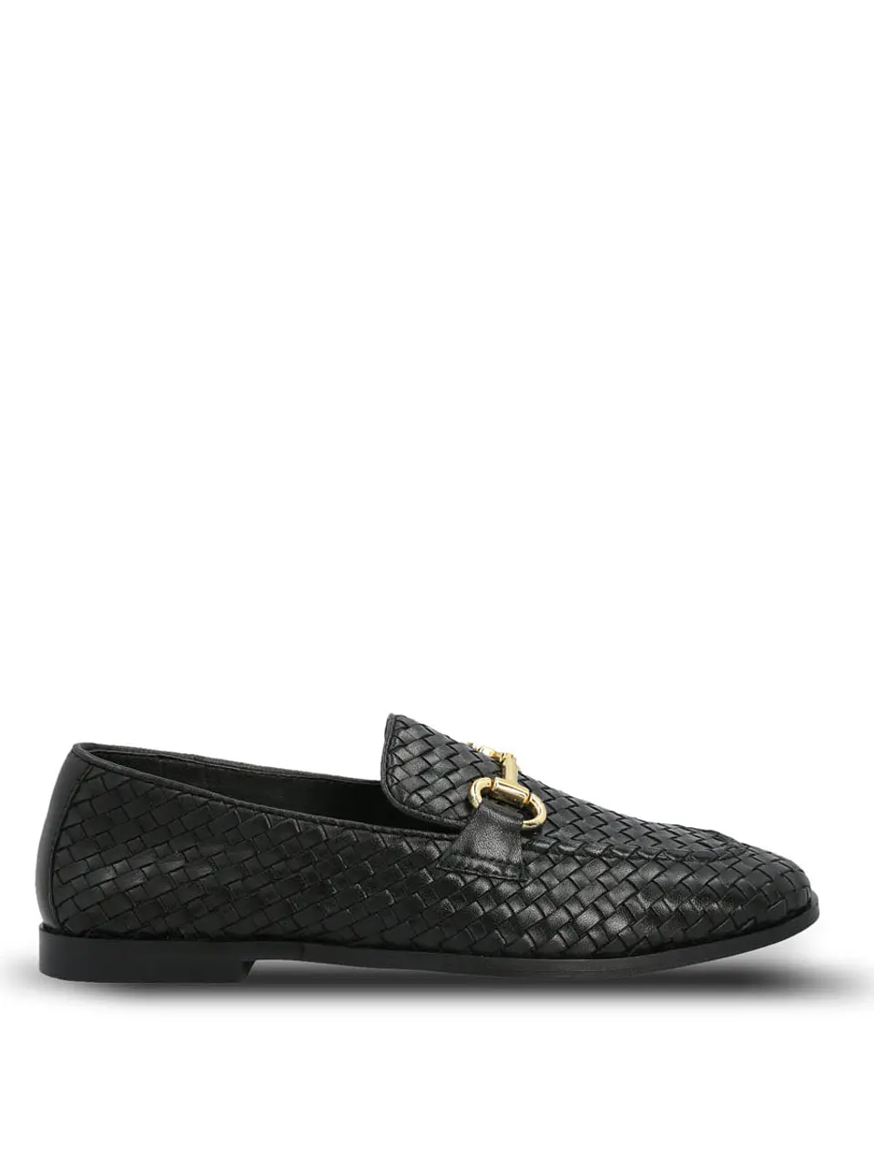 Mocasin Cuero Mujer Feels Negro 1
