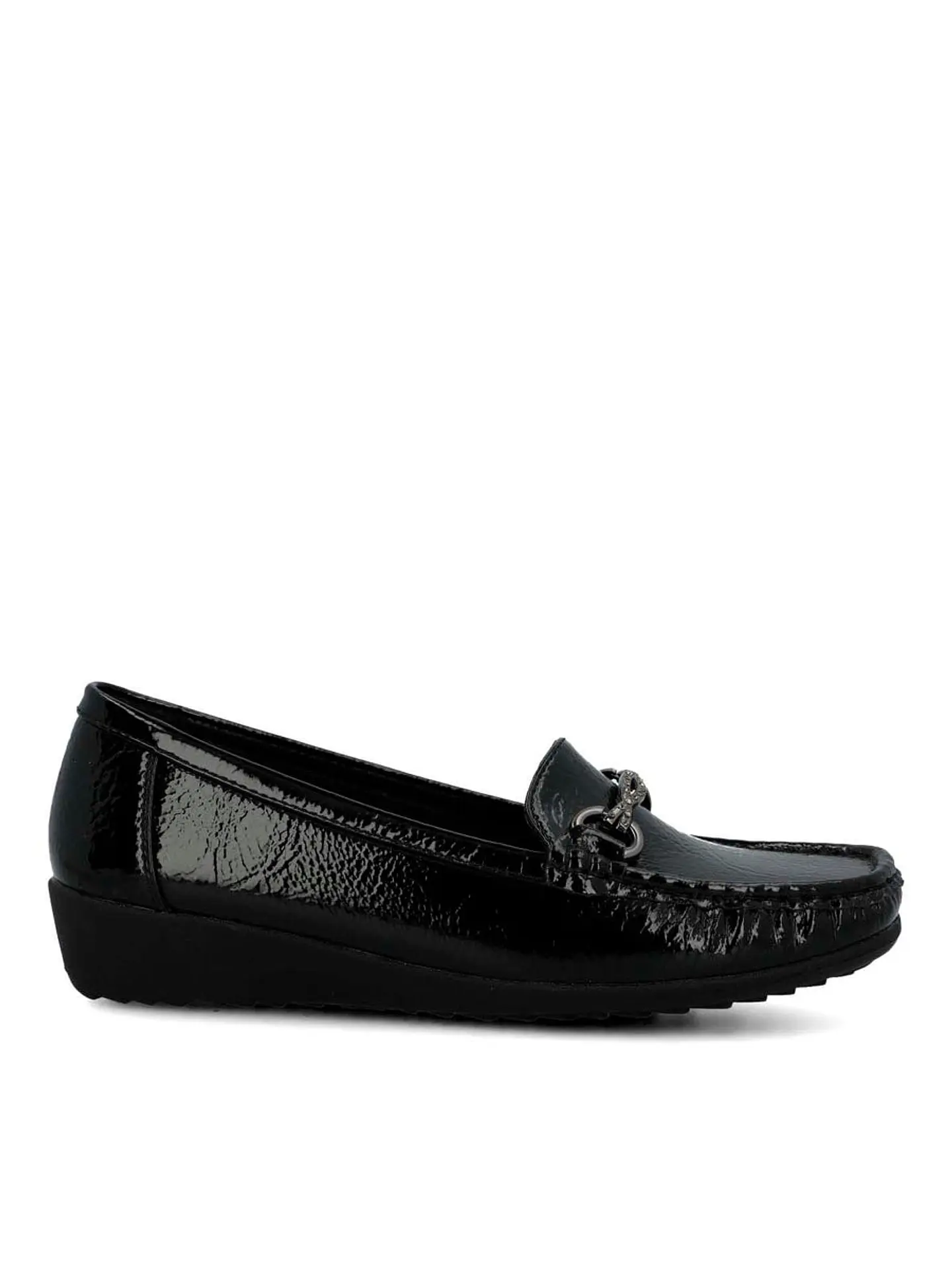 Mocasin Mujer Anastasia Negro 1