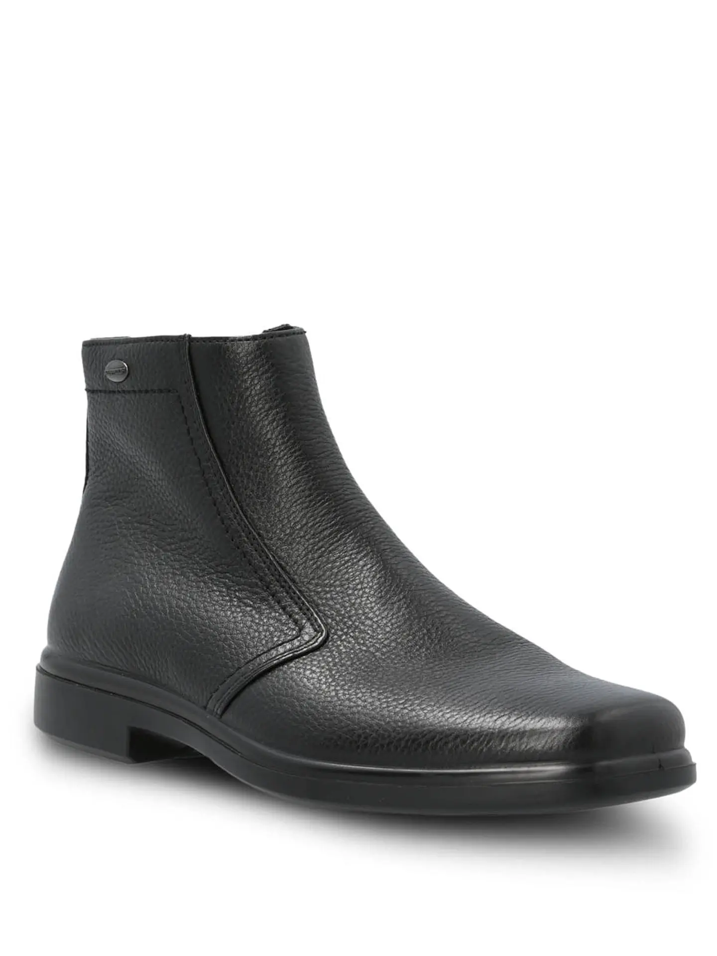 Bota Cuero Hombre Waterproof California Negra 2
