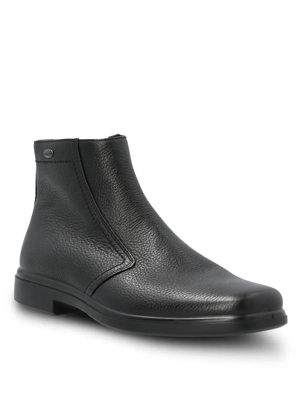 Bota Cuero Hombre Waterproof California Negra 2