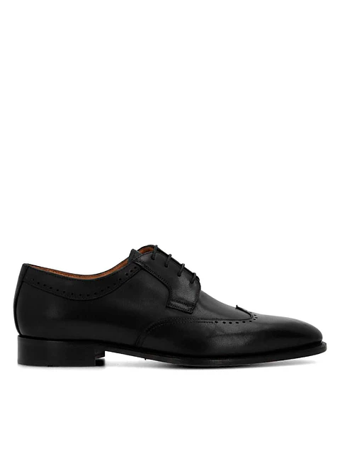 Zapato Italiano Cuero Lorenz Negro