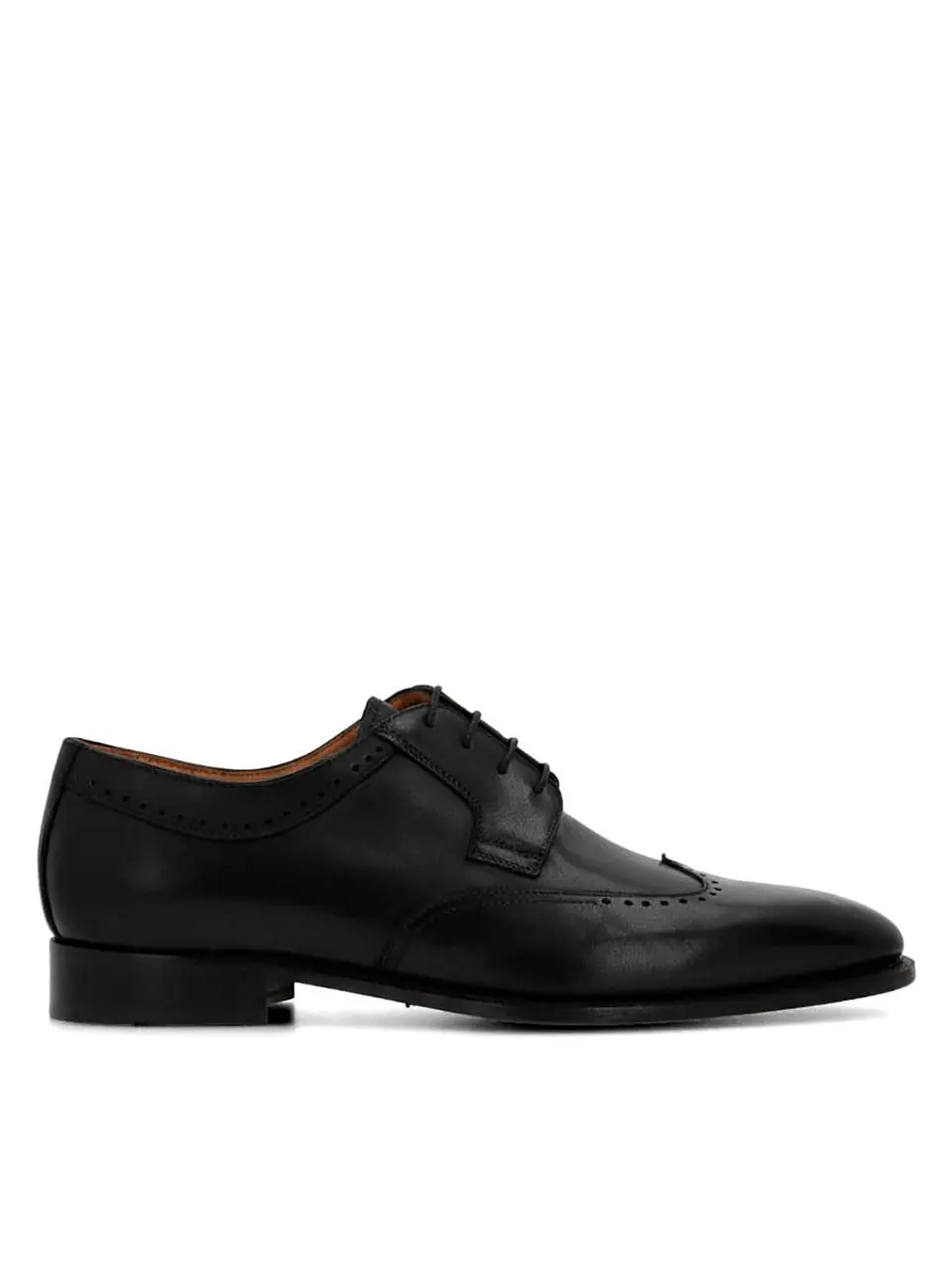 Zapato Italiano Cuero Lorenz Negro 1