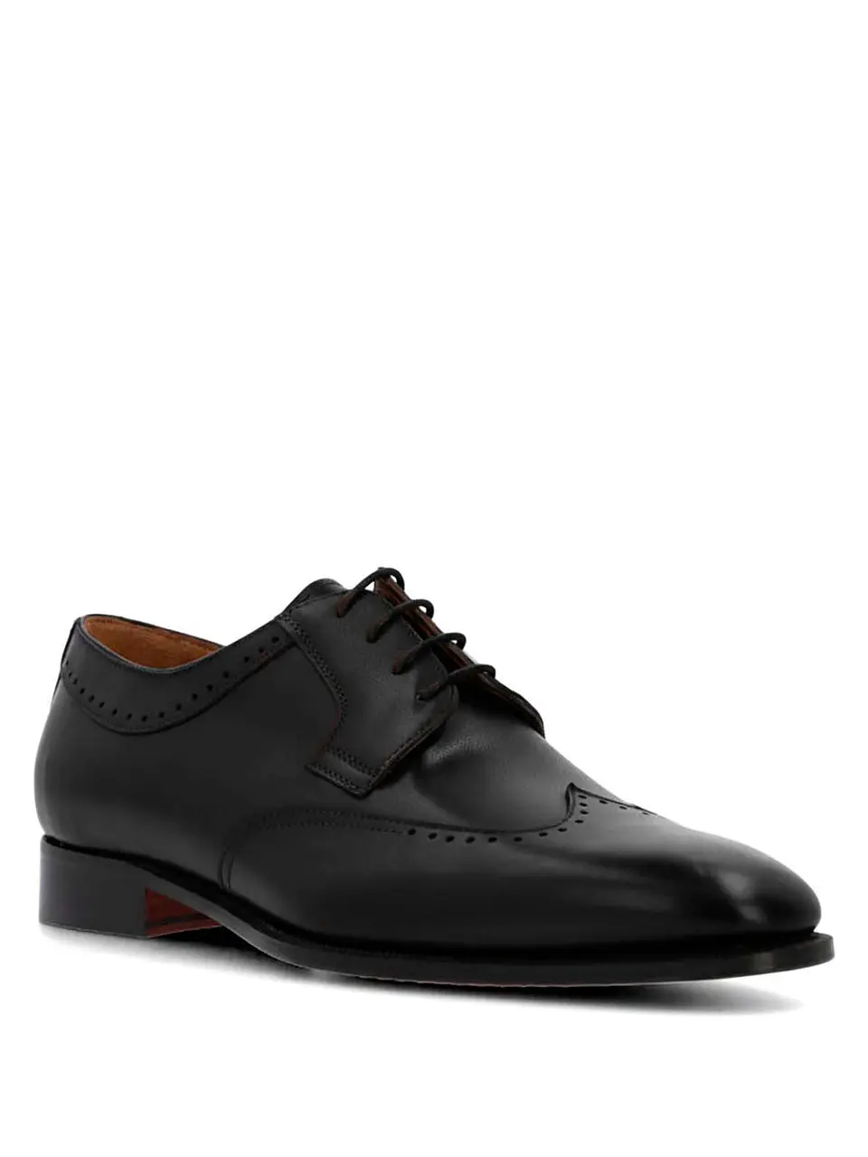 Zapato Italiano Cuero Lorenz Negro 2